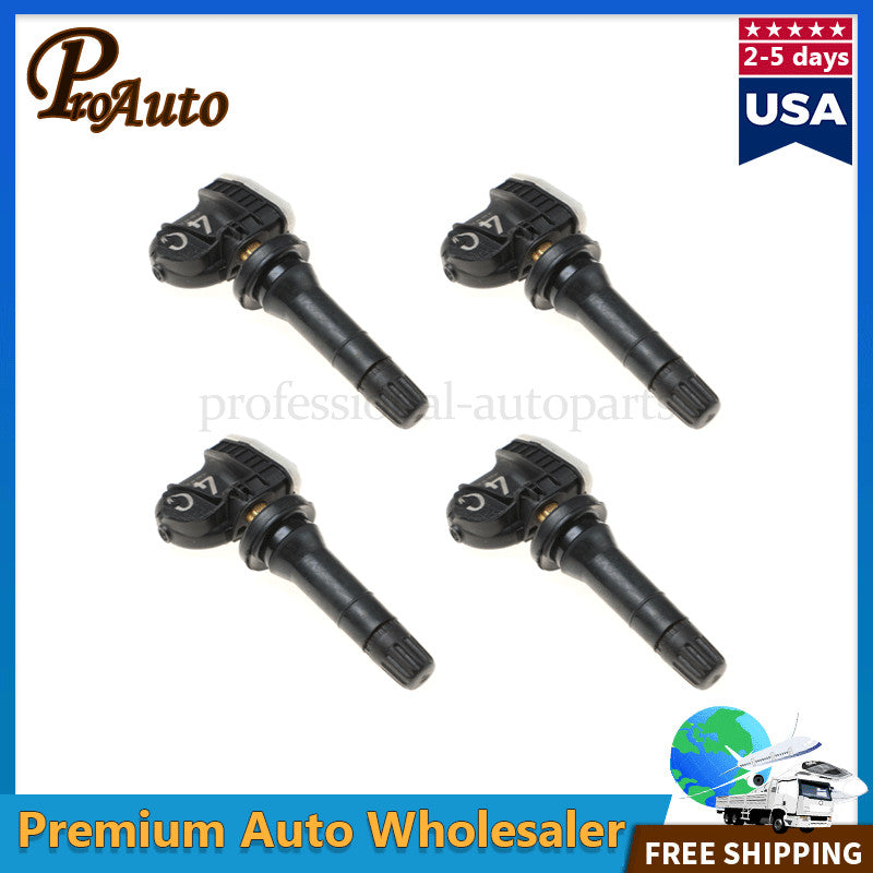 4Pcs 13598773 Tire Pressure Sensor TPMS 433MHz For GM for GMC for Buick for Chevy for GMC