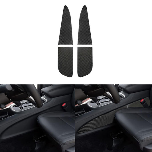 4Pcs Carbon Fiber Center Console Side Frame Trim for Dodge Durango 2014-2020