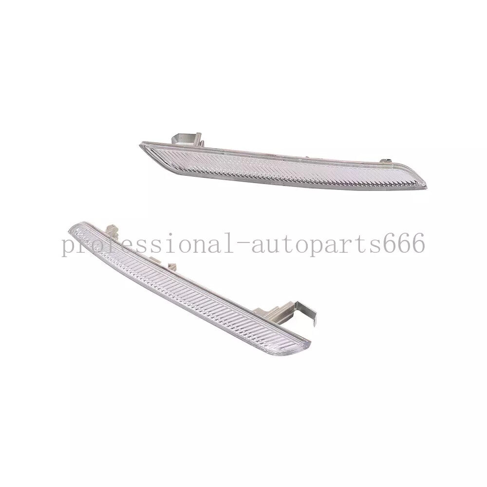 1Set Left+Right Clear Front Bumper Side Marker Light for BMW X6 E71 E72 07-14