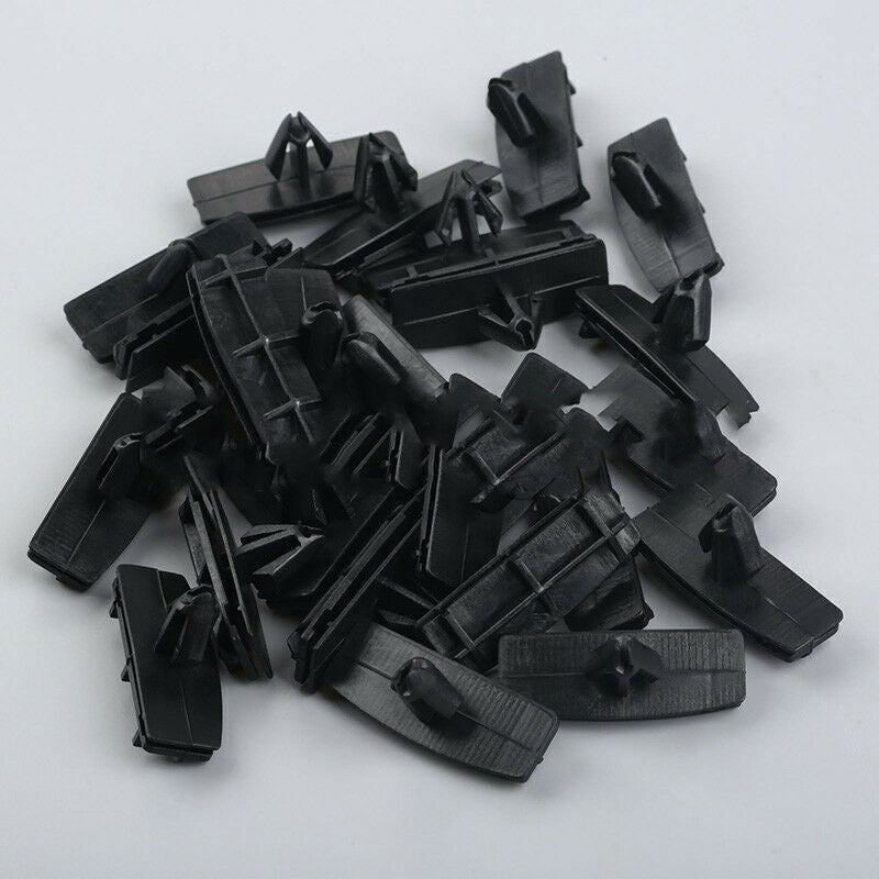 25Pcs Fender Rocker Moulding Clip Retainer for Jeep for Wrangler Unlimited JK a