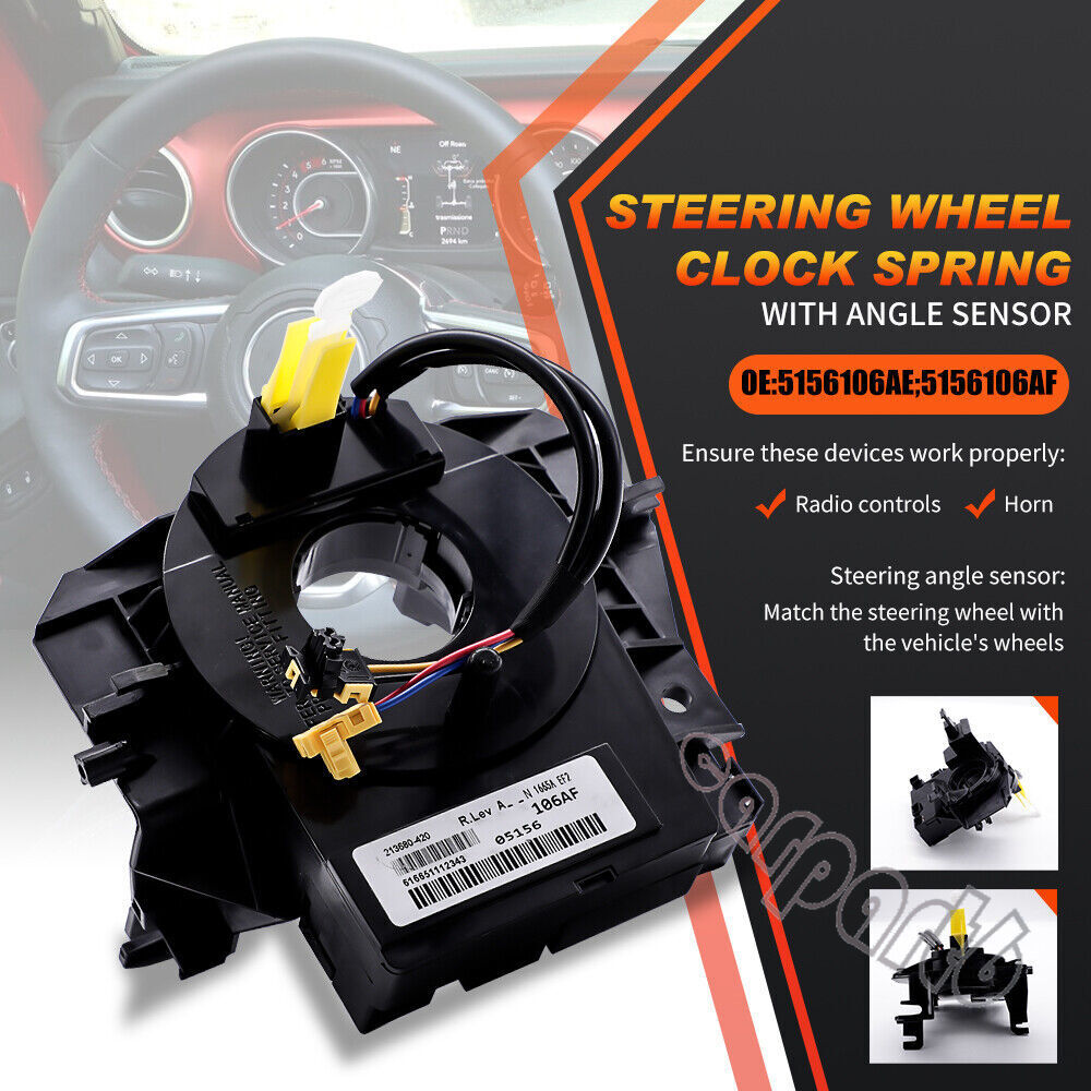 2007-18 NEW New Steering Wheel Clock Spring 5156106AD for Jeep for Wrangler JK US