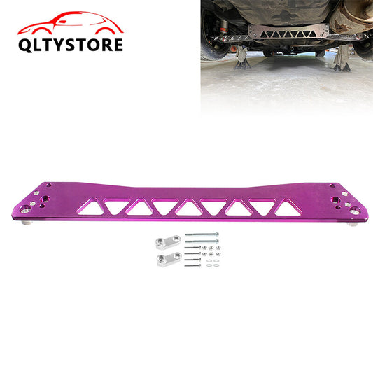 Billet Rear Lower Subframe Brace Tie Bar for 1996-2000 for Honda for Civic EG Purple