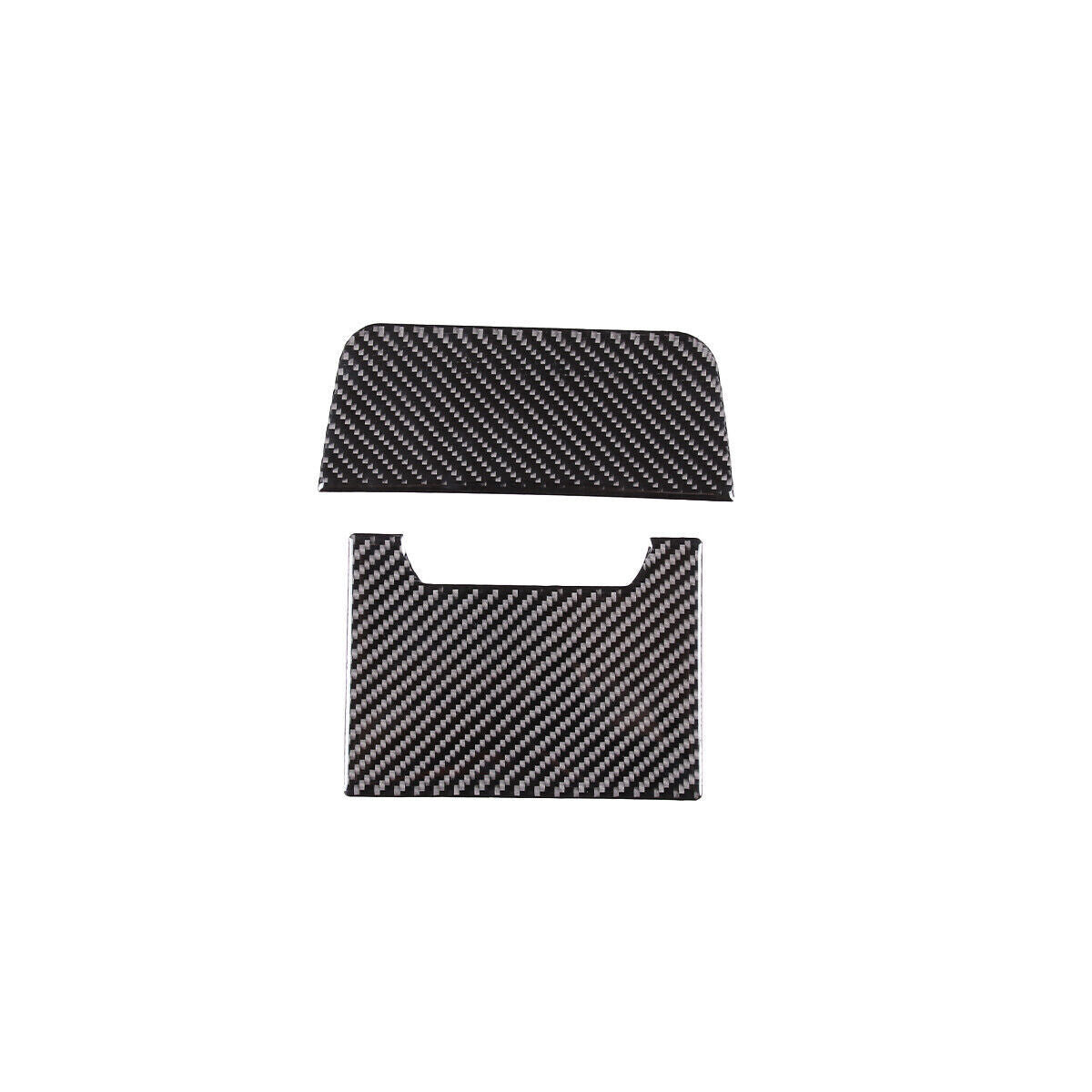 for Benz C Class W206 2022-23 Rear Air Vent Storage Box Panel Cover Carbon Fiber