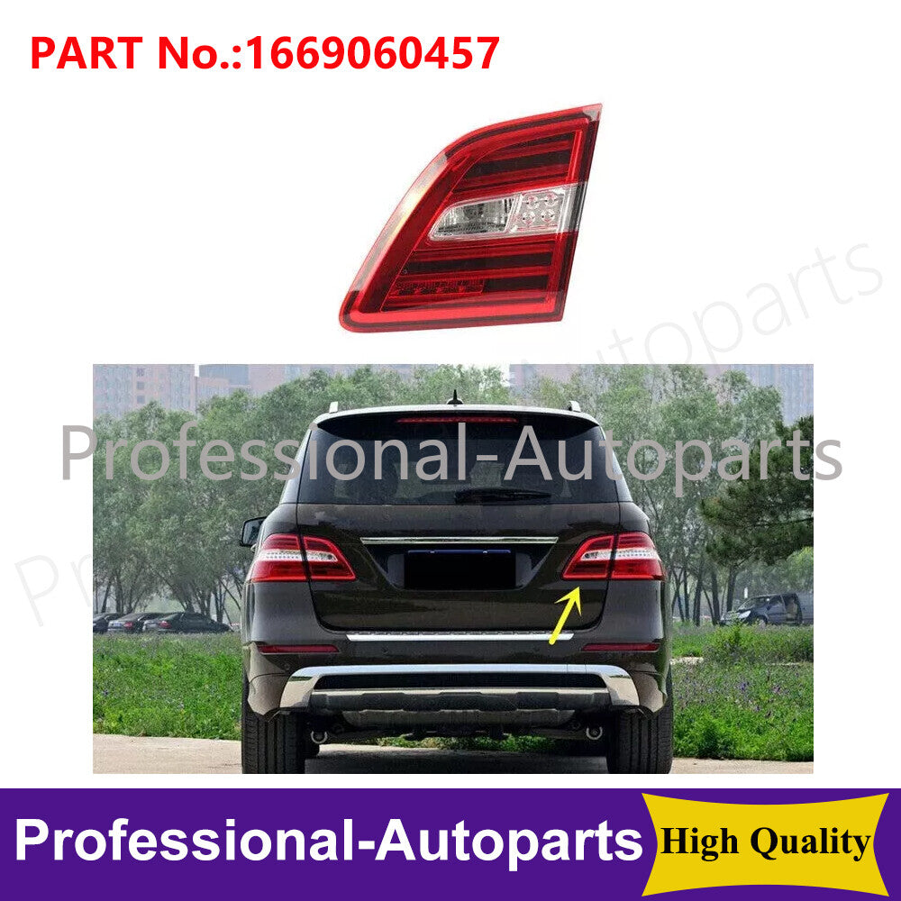 The right passenger-side interior taillight is applicable to the for Mercedes-Benz M-Class W166 (December 2015).