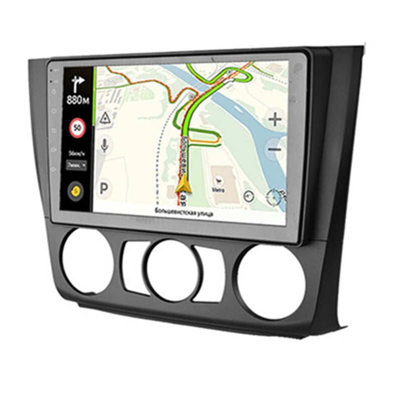 For CarPlay Car Stereo Player Fit for BMW 1 Series E88 E82 2004-2011 Manual A/C