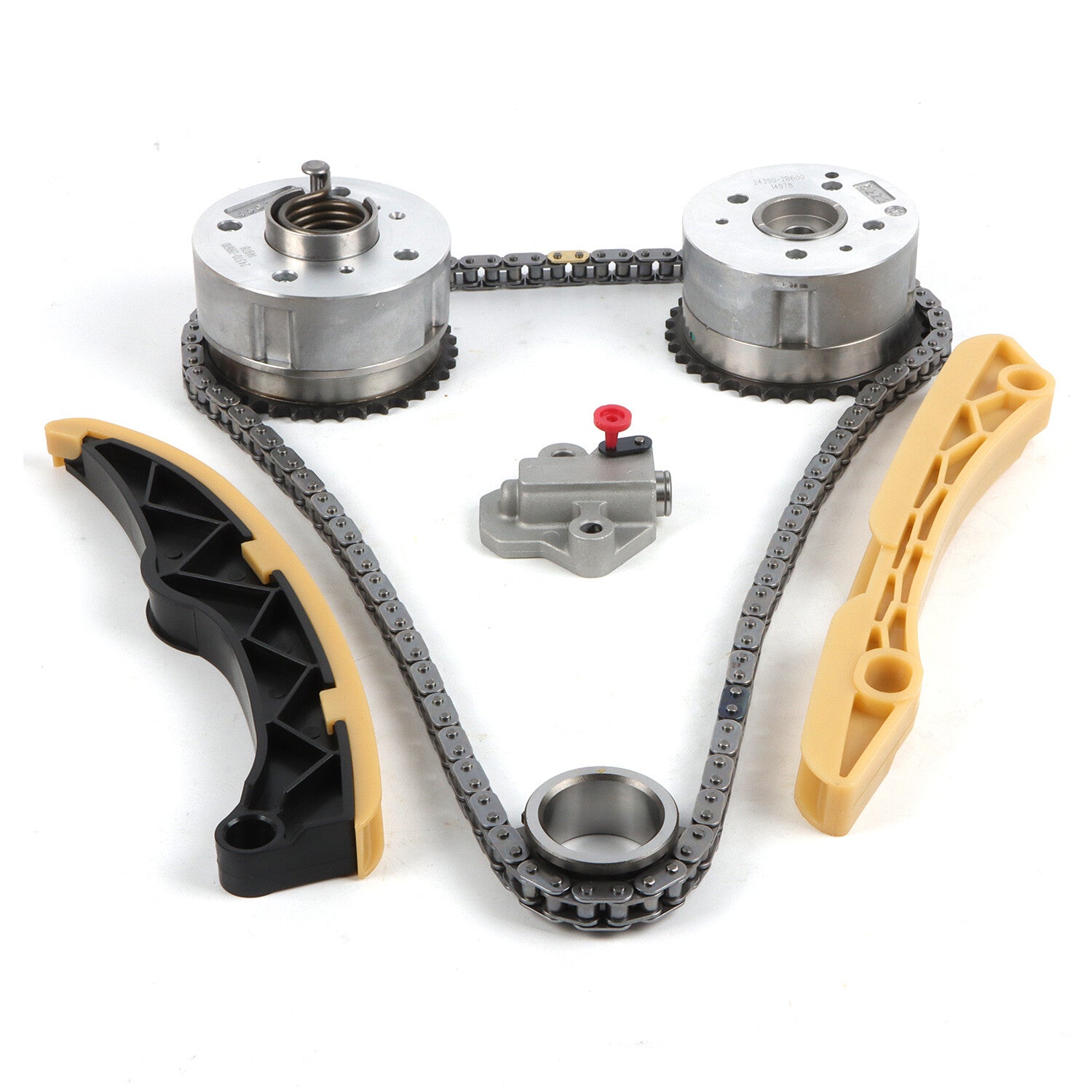 Pair VVT Gear Timing Chain Kit for Hyundai Accent for KIA SOUL RIO FORTE5 OPTIMA