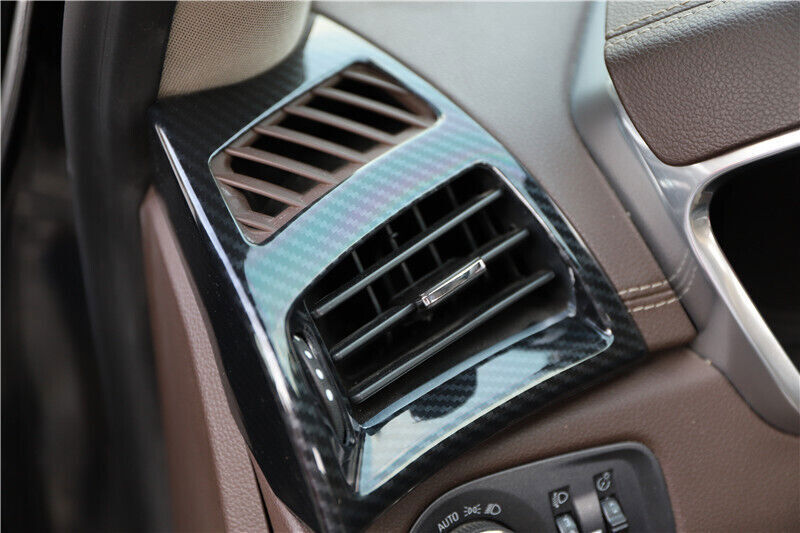 for Cadillac SRX 2013-2015 Carbon Fiber Style Interior Decoration Full Set Trim