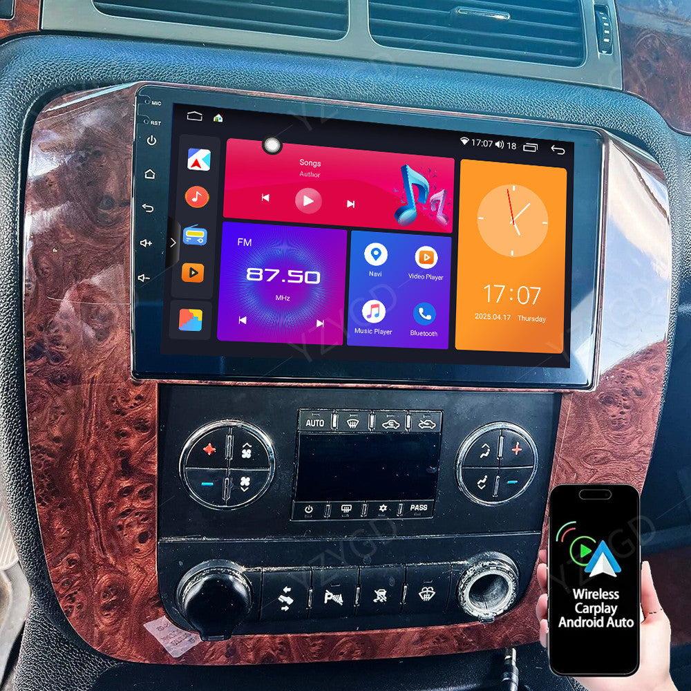 for Chevrolet Tahoe 2007-2012 Stereo Android Auto Carplay Car Radio GPS Navi 32G