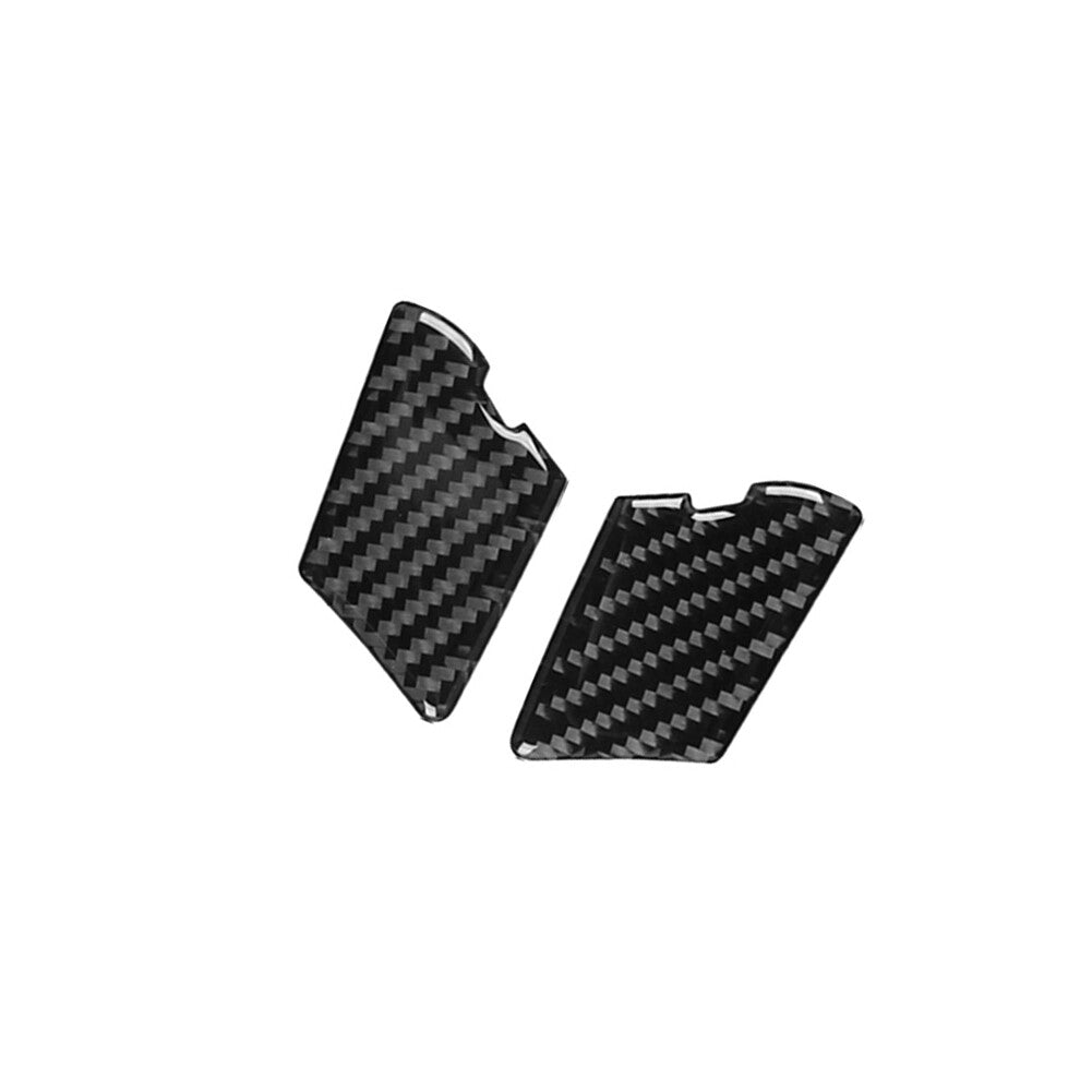 2Pcs Carbon Fiber Door Handle Bowl Cover Trim for Toyota Supra A90 2019-2022