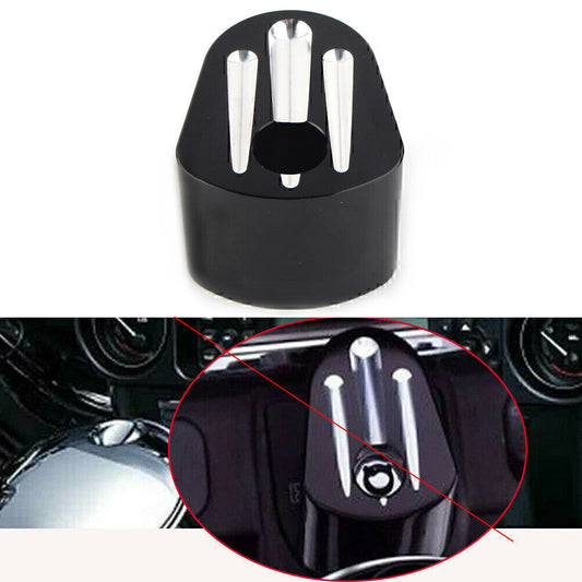 Ignition Switch Cover Fit for Harley Electra Glide Road King 2007-2013 Black