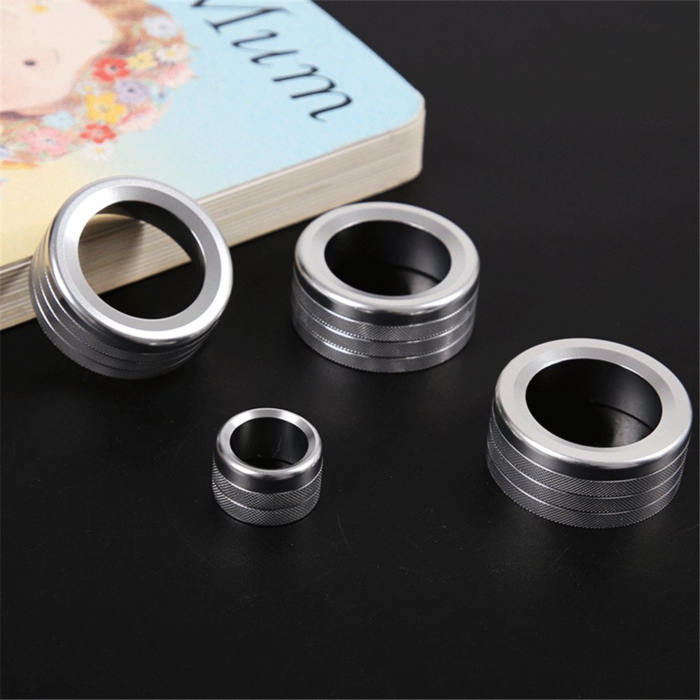 Alloy Air Conditioner Switch Knob CD Button Cover for Honda for Civic 11th 2022 2023