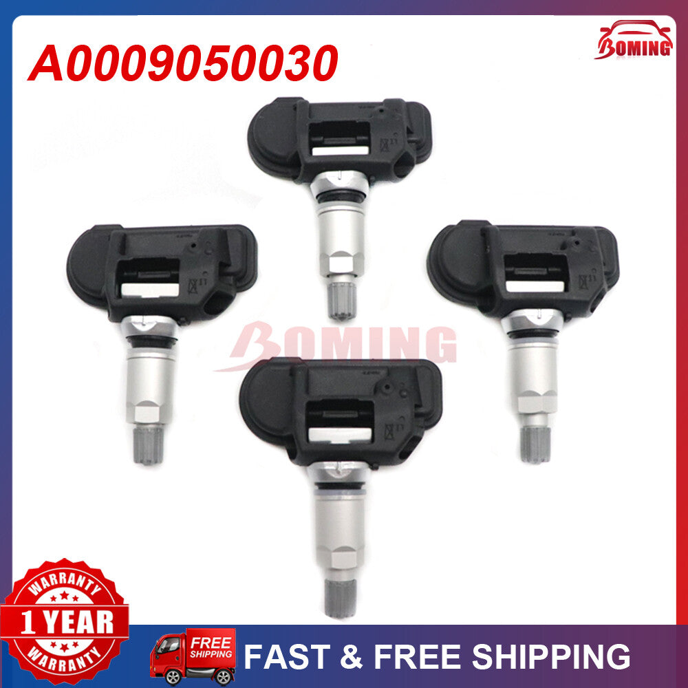 4Pcs NEW TIRE PRESSURE SENSOR TPMS A0009050030 for Mercedes-Benz W204 W205 C204