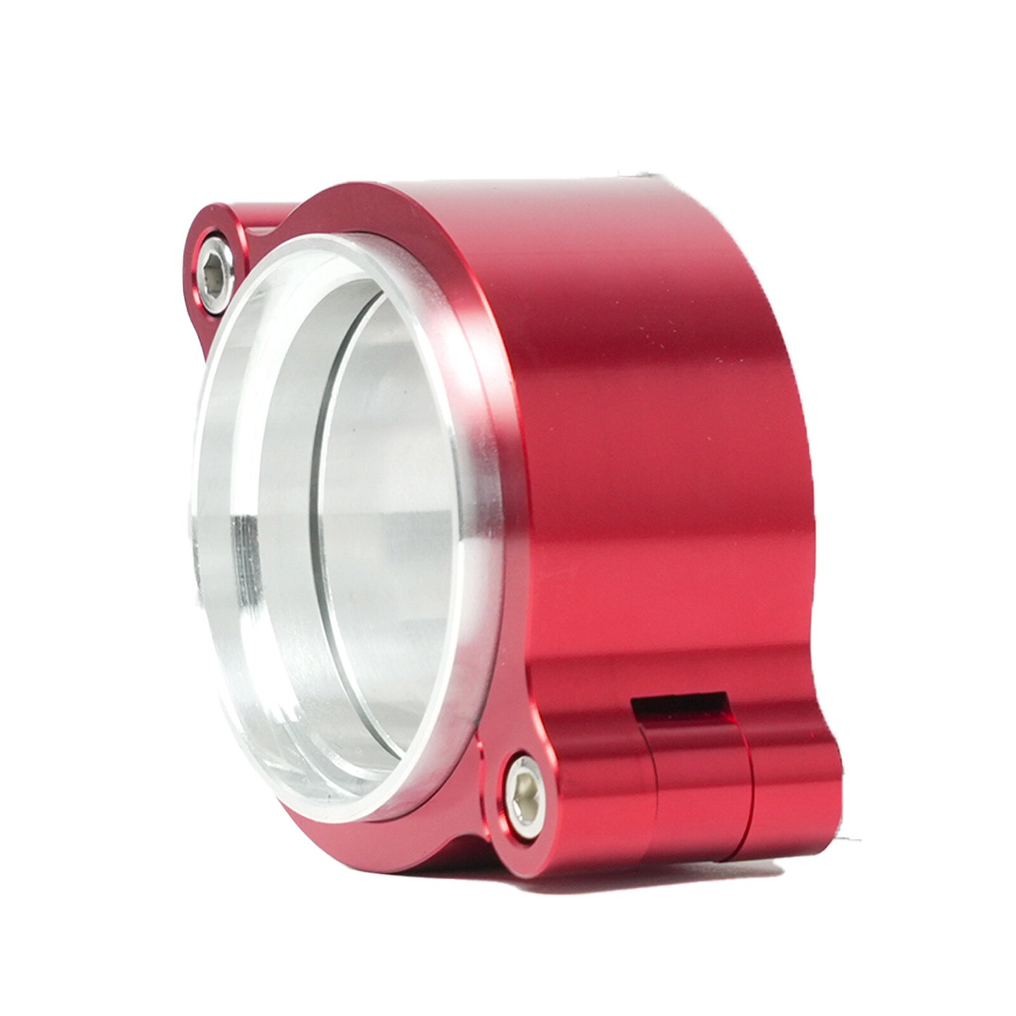 2.75 70mm Aluminum Quick Release V-Band Clamp for Intake Intercooler Pipe Red