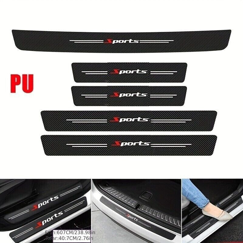 For 2024 for Toyota Noah/Voxy Car Accessories Door Sill Protector Guard Scuff Plate
