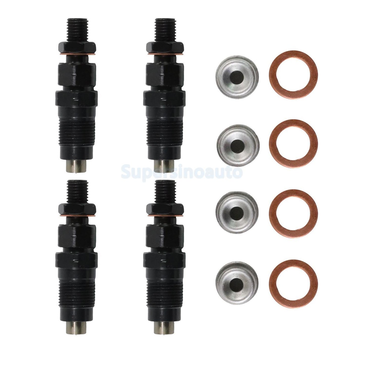 4PCS D21 2.7L Engine Fuel Injectors 16600-43G23 For Diesel for NISSAN NAVARA TD27