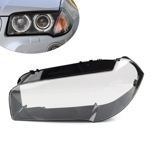 Headlight Lens Cover Headlamp Shell Transparent Lampshade for BMW X3 E83 04-2010