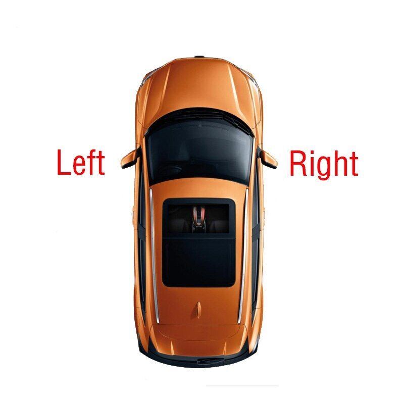 for Toyota Yaris 4 Doors 2006-2010 Pair Front Windshield Wrap Corner Trim Cover