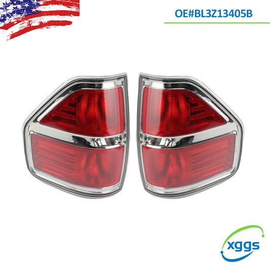 2-Piece Taillight Kit for 2009-2014 for Ford F-150 (Left and Right) Taillights AL3Z13405A