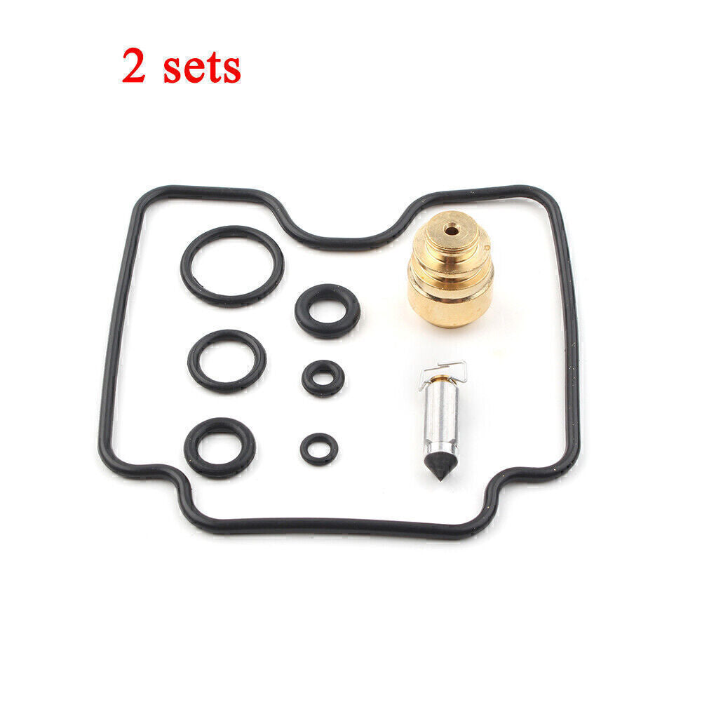 2 Sets Carb Carburetor Rebuild Kit for Yamaha XVS1100 V-Star VStar 1999-06
