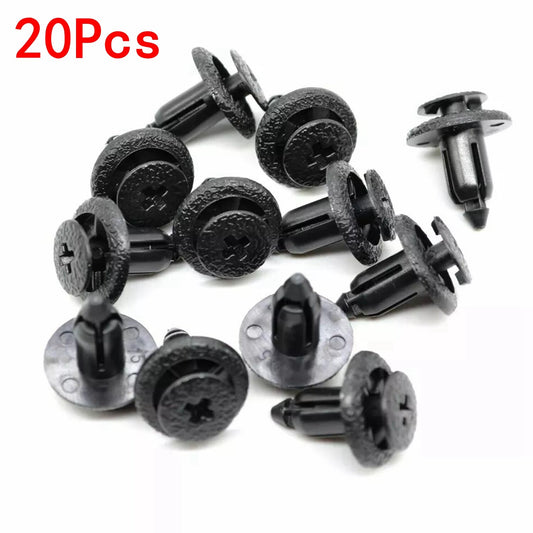 20pcs Clips Rocker Panel Trim Mountings Retainer Fastener Screws for Toyota