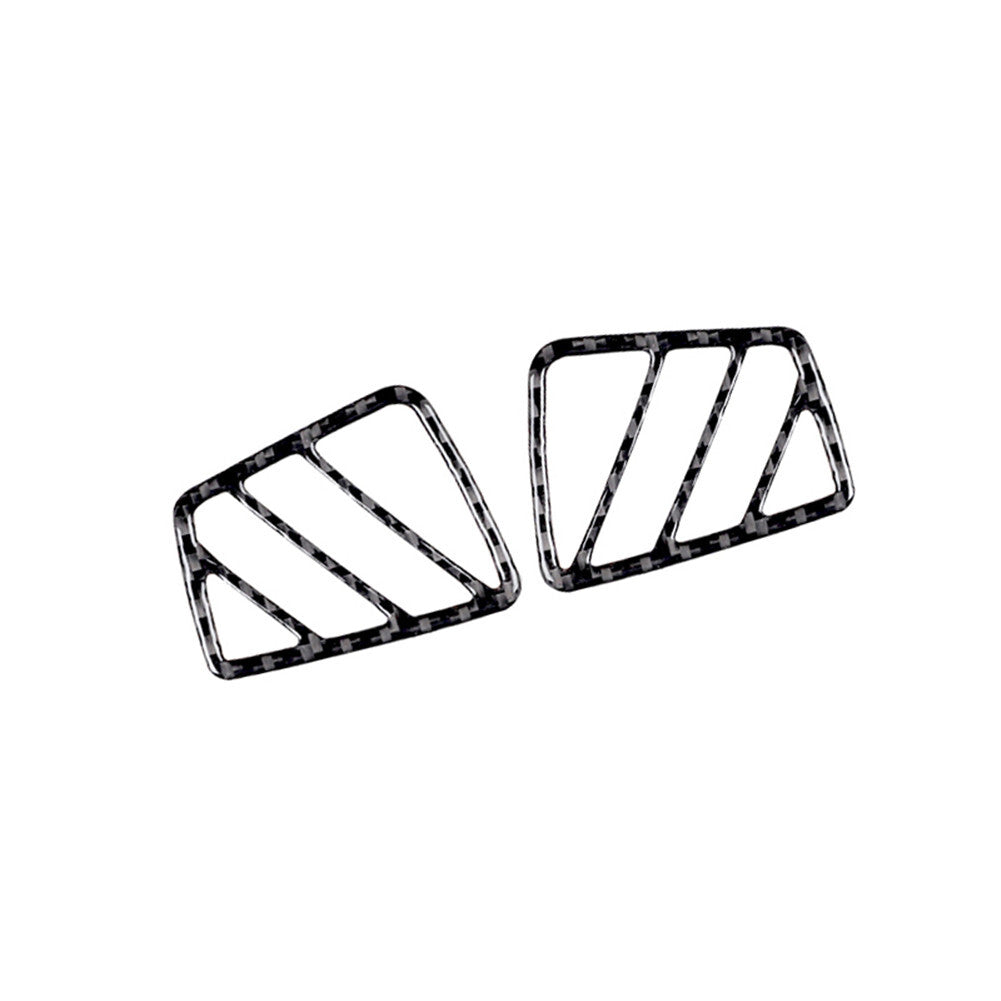 Carbon Fiber Dashboard Side Vent Frame Trim Panel for Ford Explorer 2011-2014