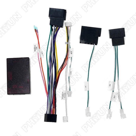 for Mercedes-Benz W209 W203 Android Stereo Wiring Harness With Canbus Box 16 PIN