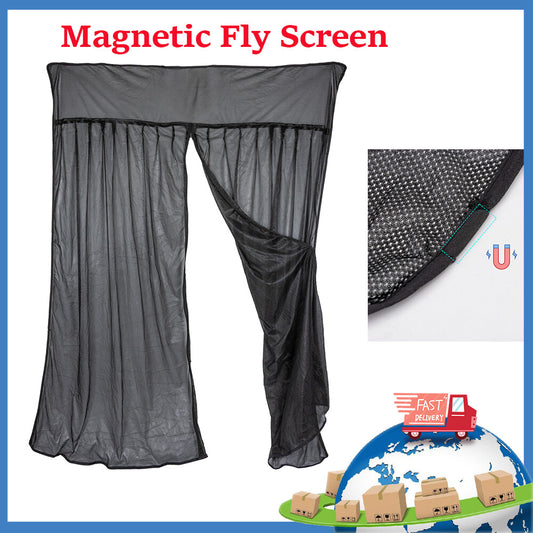 1x For Standard Roof Camper Van Bug Mesh Mosquito Net Screen Magnetic Fly Screen