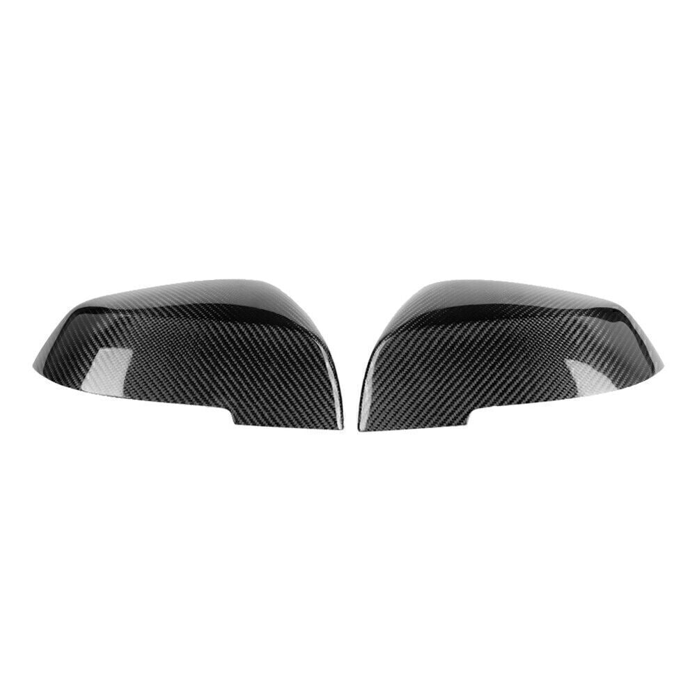 2 Replacement Carbon Fiber Mirror Covers for BMW E84 F20 F22 F30 F32 F33