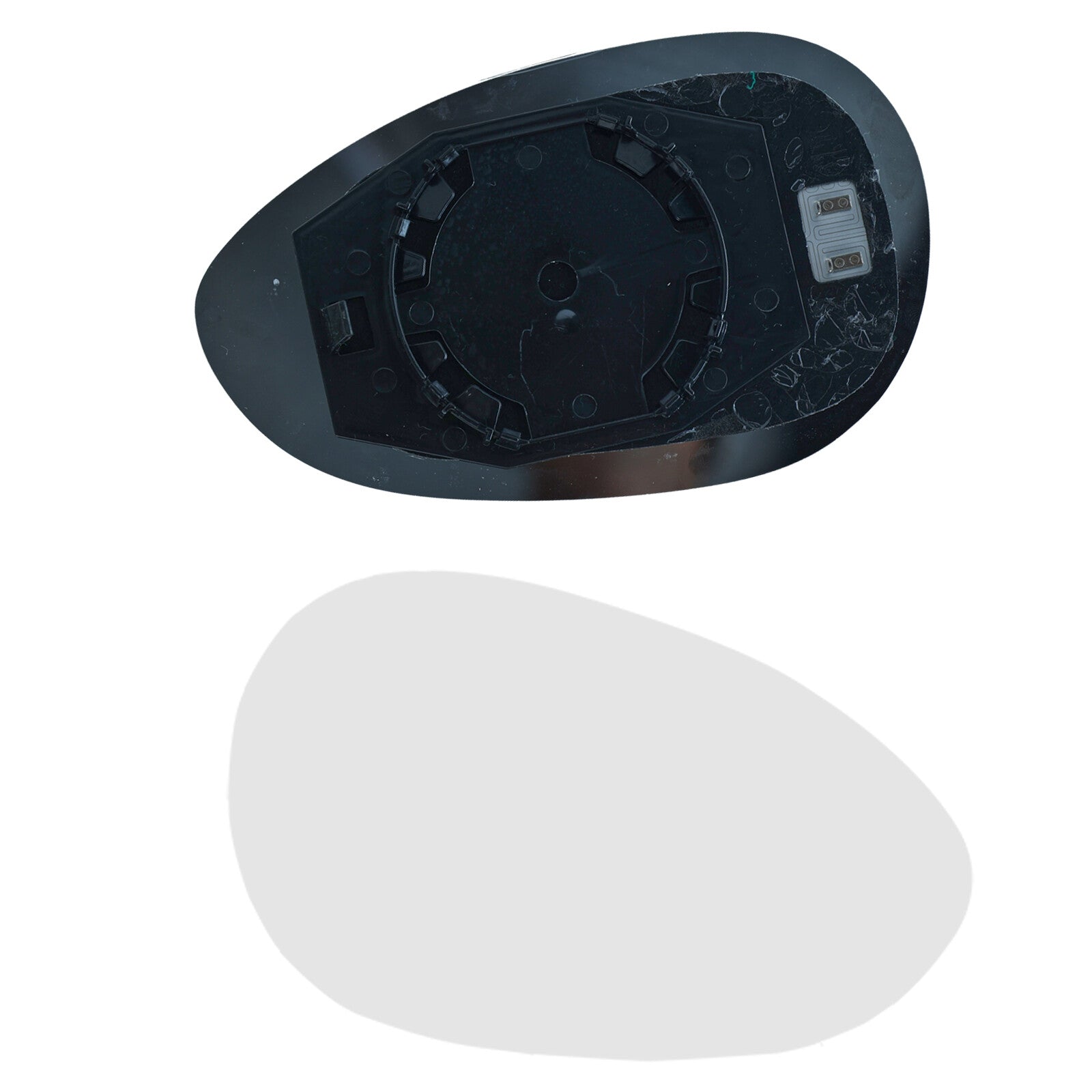 1 PC Right Passenger Side Heated Wing Mirror Glass for Fiat 500 500c 2007-2023