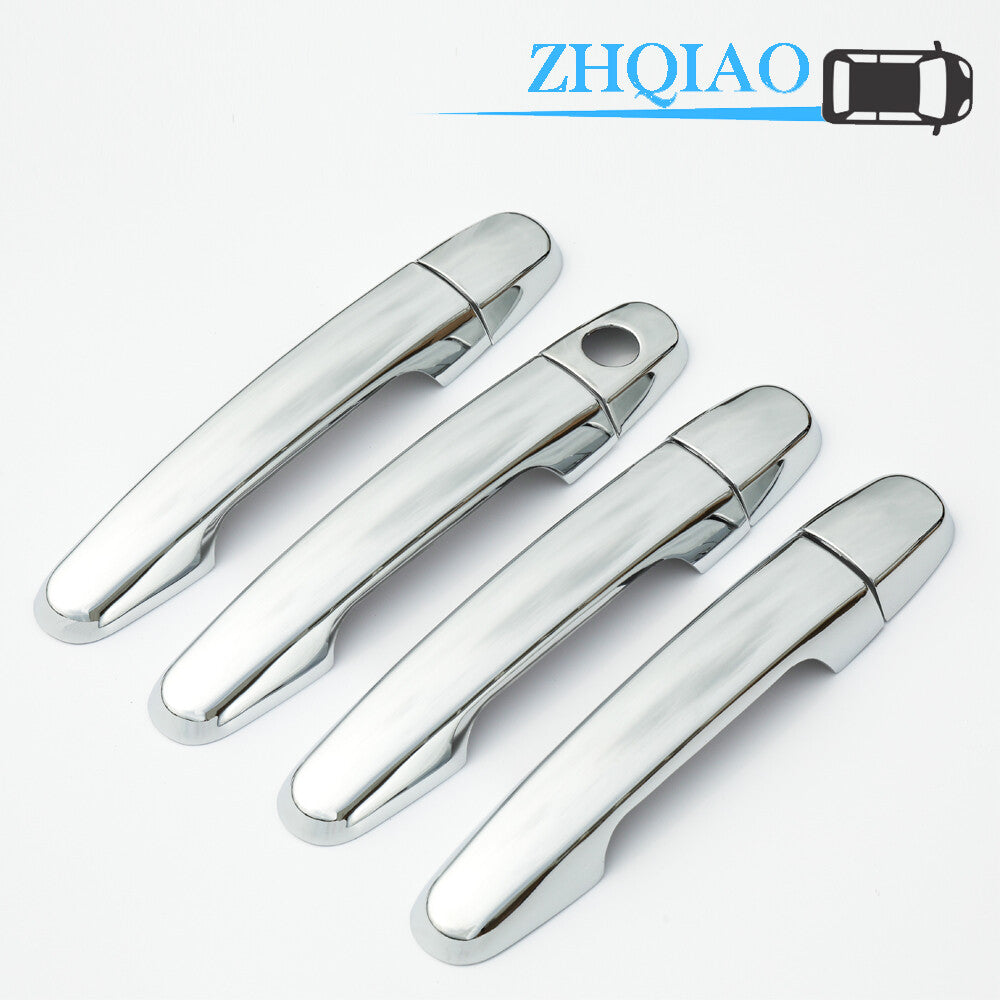 4 Pcs Chrome Door Handle Cover Fits for Toyota for Camry Highlander for Corolla 03-13