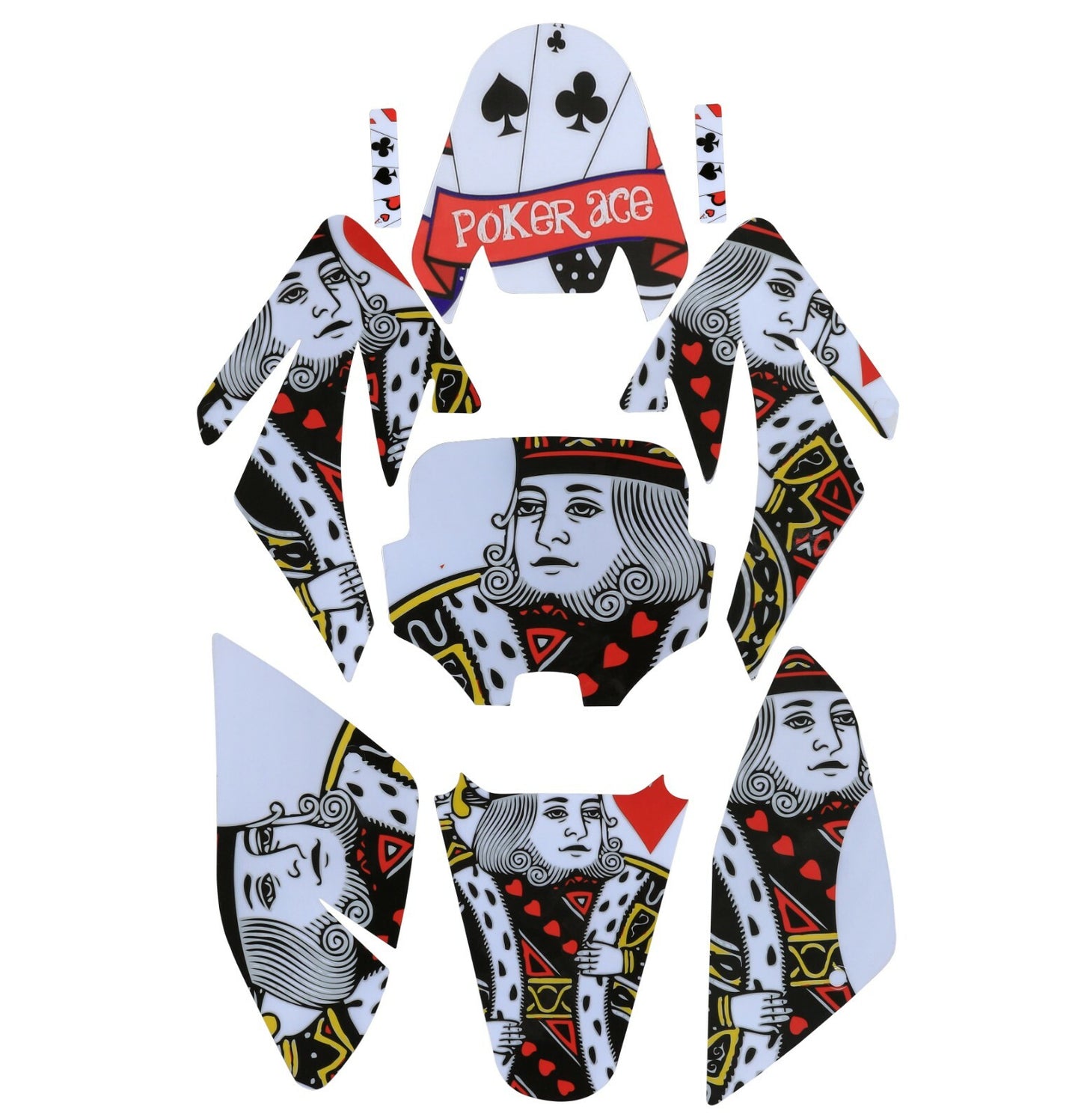 Graphic decals for Honda CRF70 Motocross 90cc Pit Dirt Bike