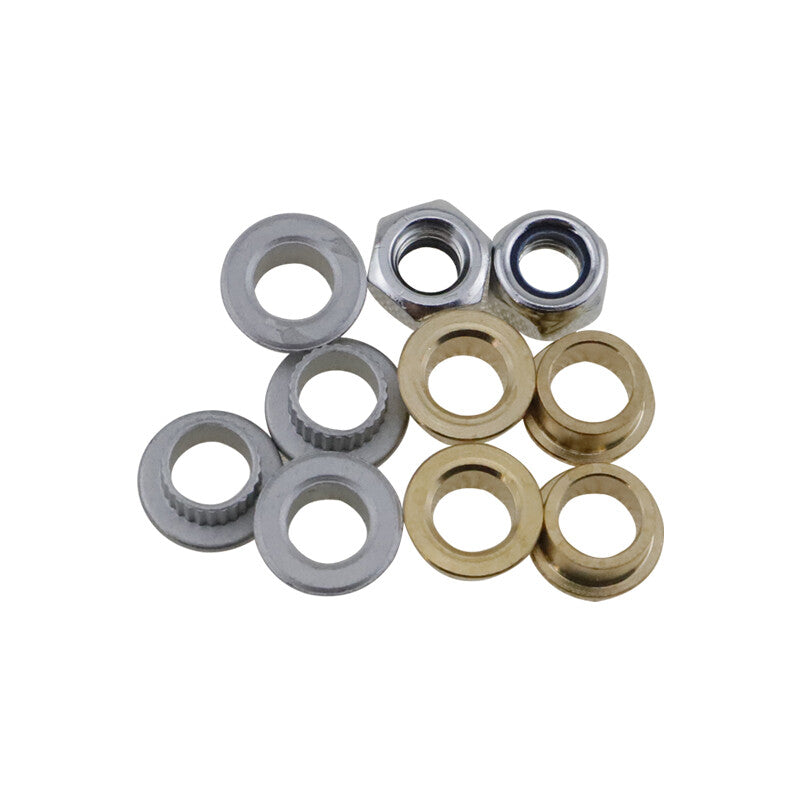 Automotive door hinge pins and stamped repair kit components for Ford for Mustang and for Lincoln for Mercury