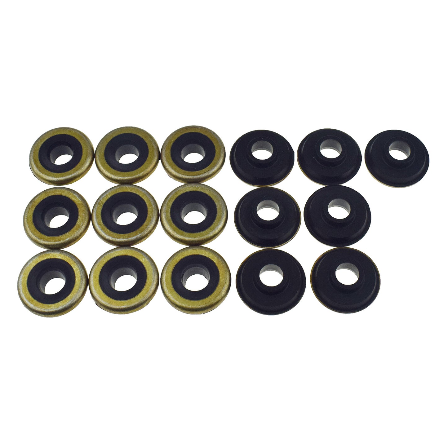 for Subaru Rocker Valve Cover Bolt Seal Grommet Impreza WRX EJ205 EJ207 16Pcs