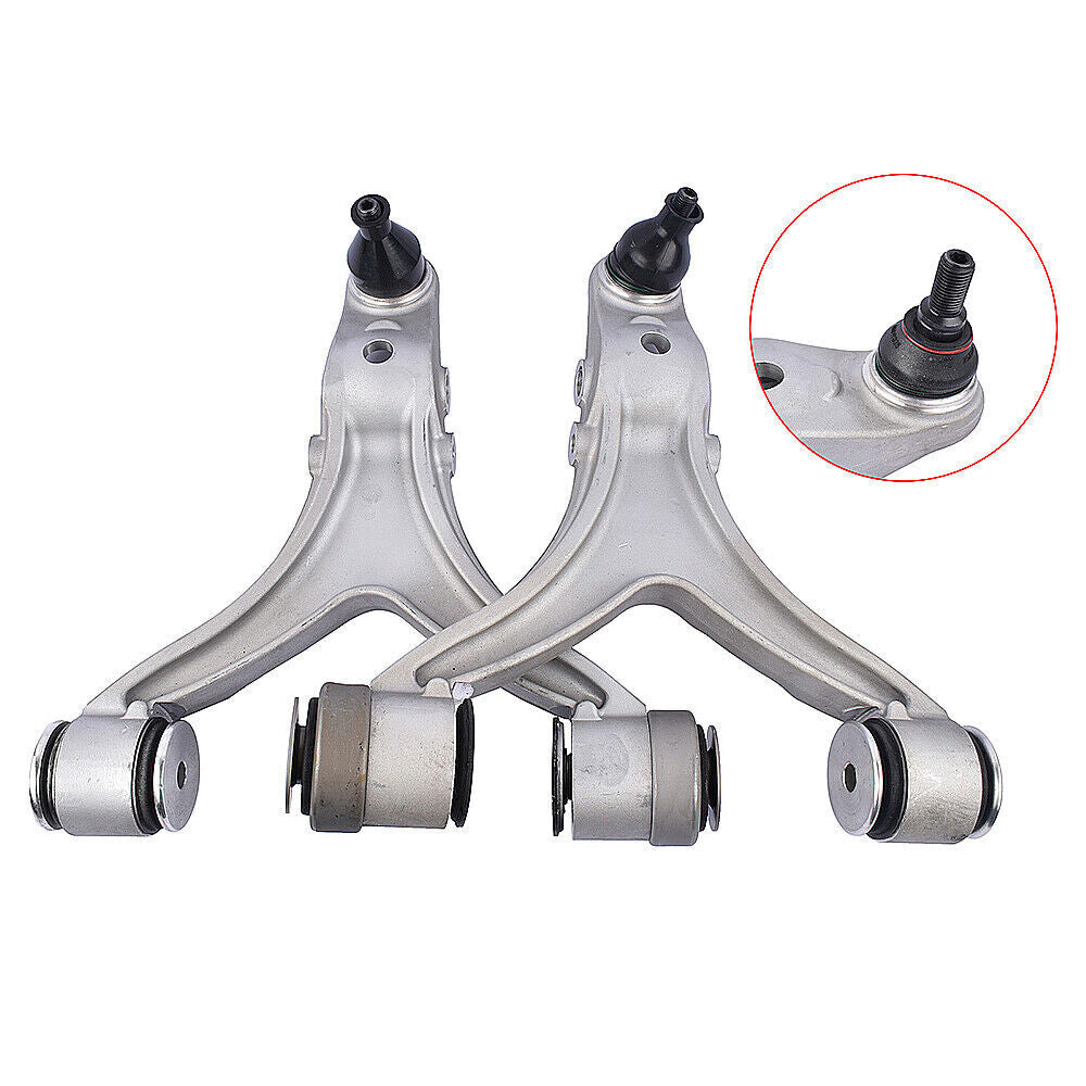 A pair of front lower control arms fit the for Maserati Quattroporte M139 GranTurismo 07-2013