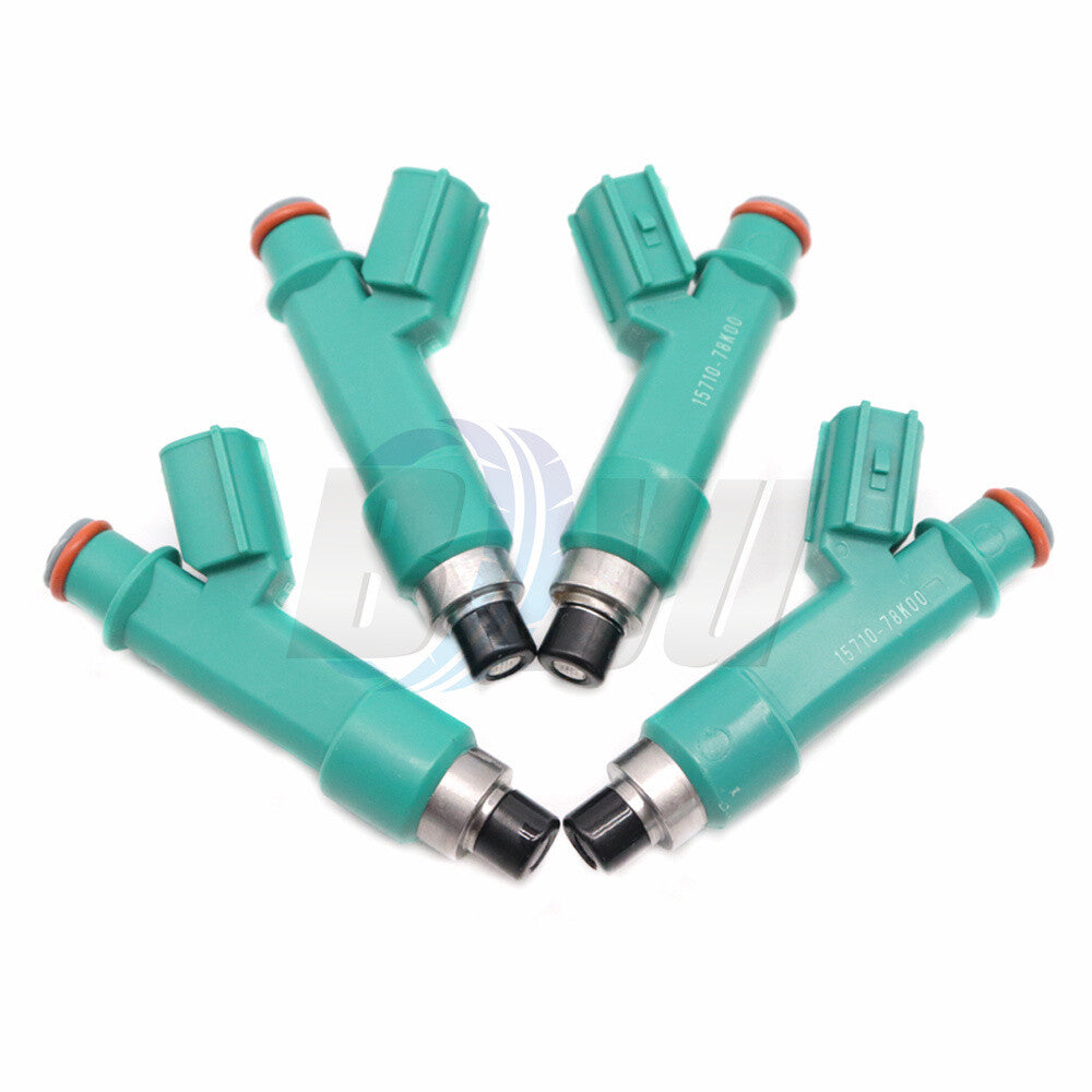 4pcs 1571078K00 Fuel Injector Fit for Suzuki Grand Vitara Kizashi 2010-2013 2.4L