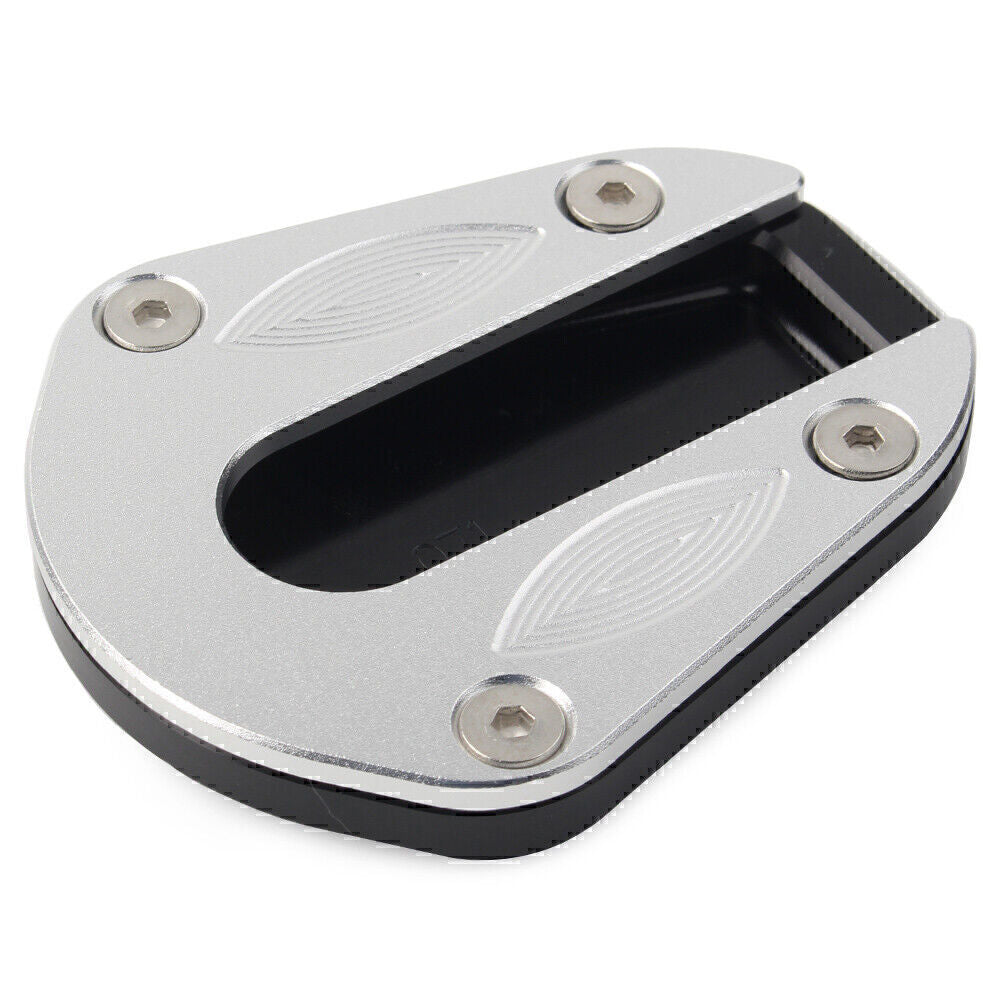 Seitenst?nder Pad Verl?ngerungsplatte F¨¹r BENELLI TRK 502 Motorrad Schwarz