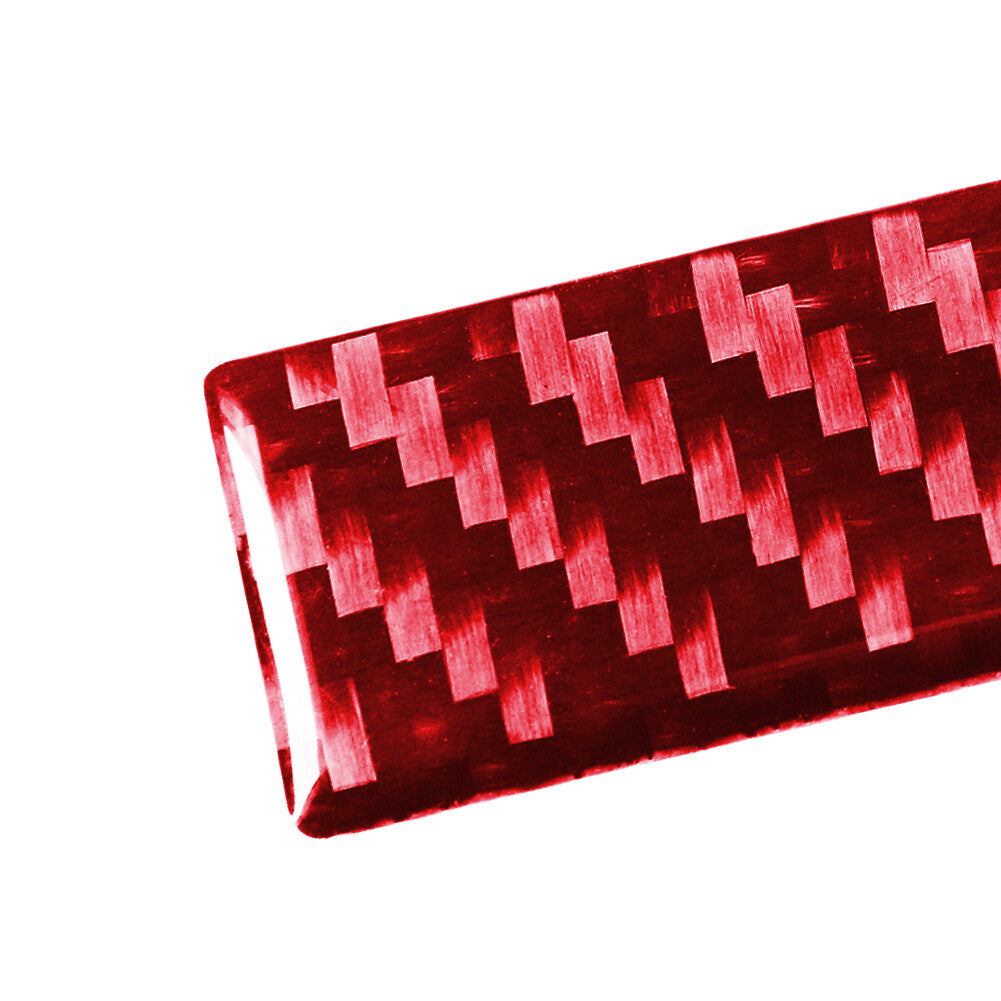 3x for Porsche /996 98-04 carbon fiber beverage holder inside trim red