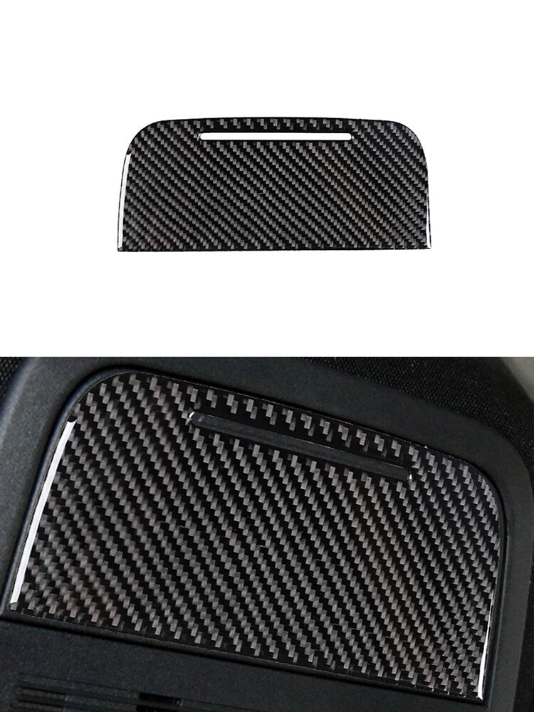 Carbon Fiber Glasses Box Panel Trim Cover for Ford for Mustang Mach-E 2021-2022
