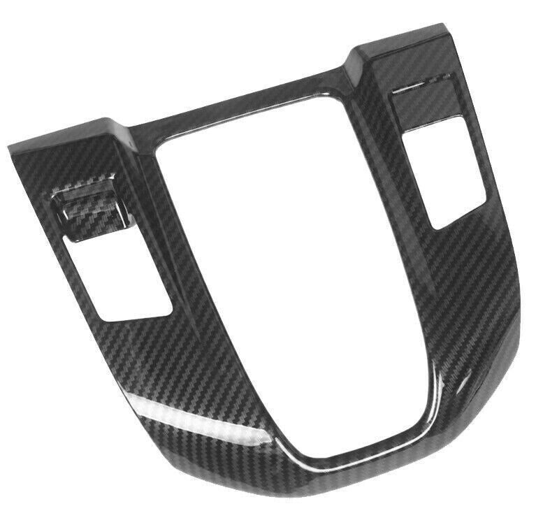 Console Gear Shift Frame Cover Trim 1 for Honda CRV CR-V 2017-2022 Carbon Fiber