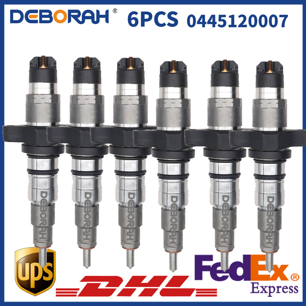 6X 0445120007 Fuel Injector 0445 120 007 Common Rail Injector 0 445 120 007