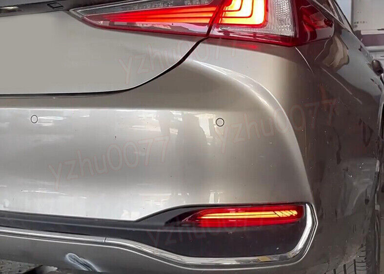 for Lexus for ES 2019-2023 LED Rear Bumper Fog Lights Brake Lights Turn Lamp Replace