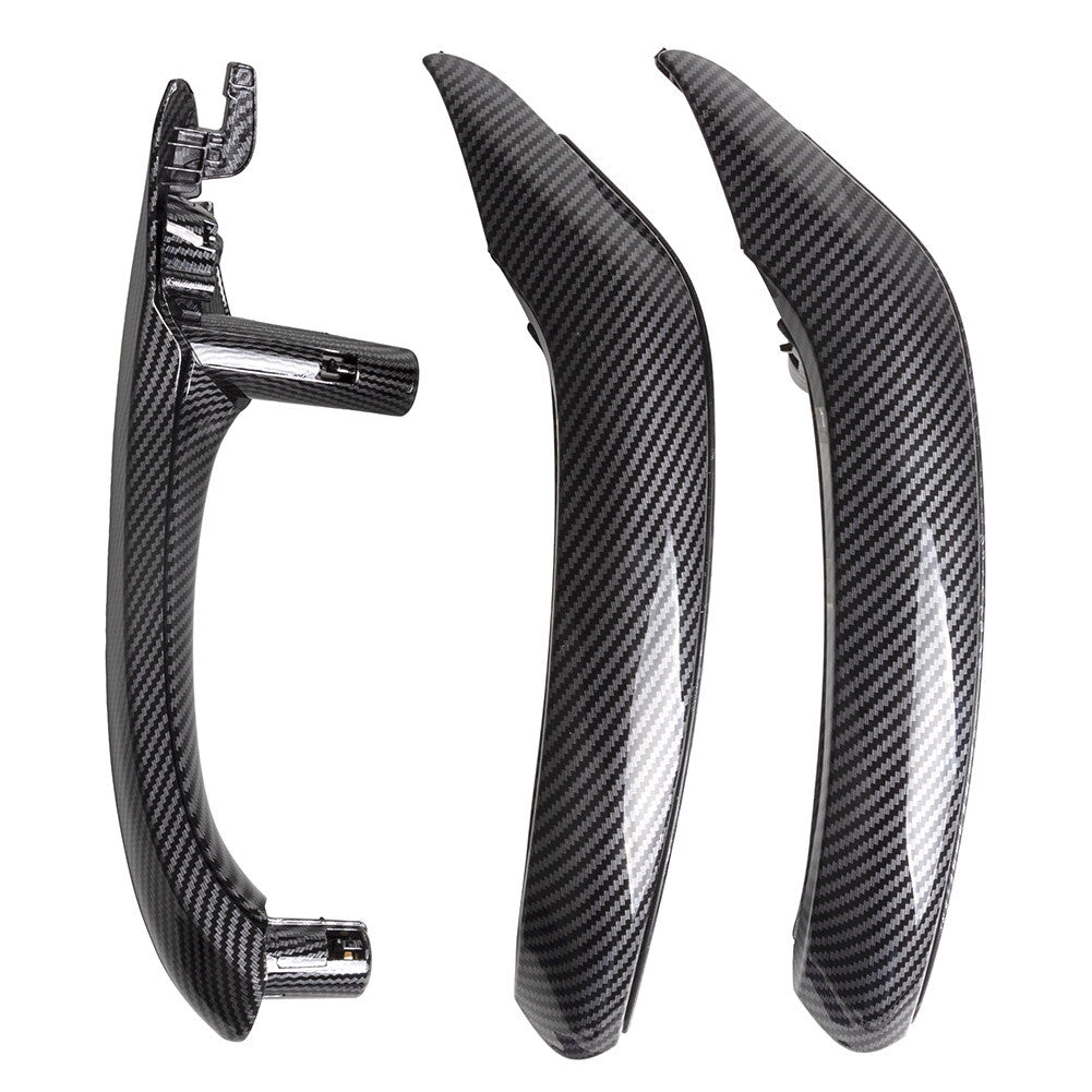 Leather Inner Outer Door Pull Handle Trim Cover for BMW X3 X4 F25 F26 2010-17