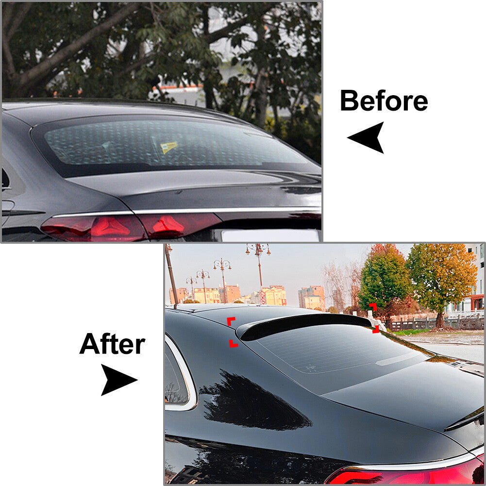 Rear Window Roof Spoiler Wing for Mercedes-Benz E Class W214 E260 E300 2024+