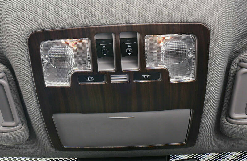 for Toyota Highlander 2014-19 Peach Wood Grain Car Reading Light Lamp Cover Trim