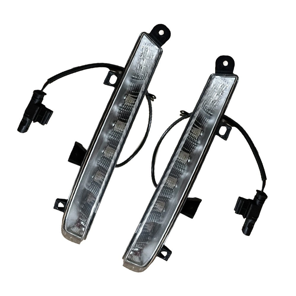 Front Left Right LED DRL Bumper Fog Light Lamp Fits For W221 S63 S65 2007-2013