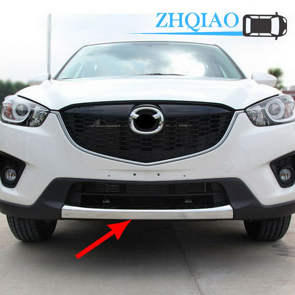 ABS Chrome Front Bumper Lip Cover Trim Fit for Mazda CX-5 CX5 2012-2016