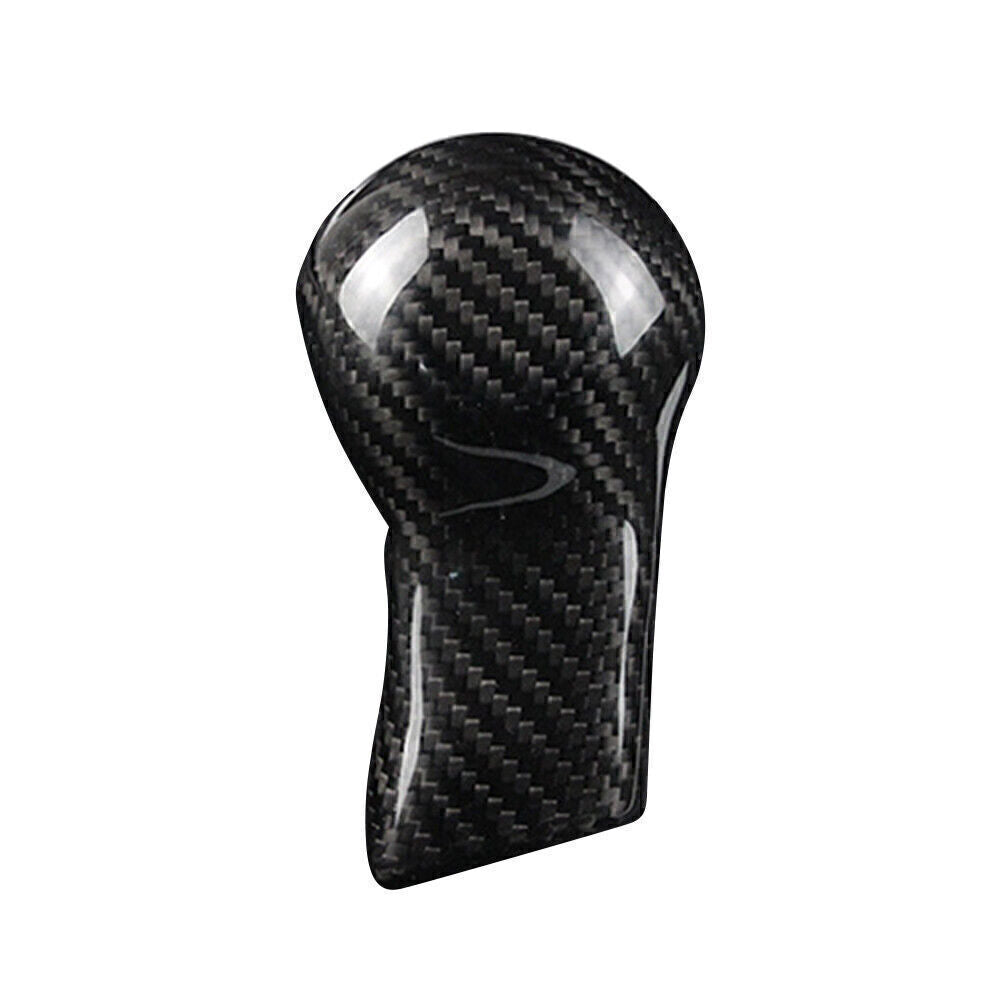 Carbon Fiber Shift Knob Cover Shell for Chevrolet Camaro 2010-2015 2011 12 Black