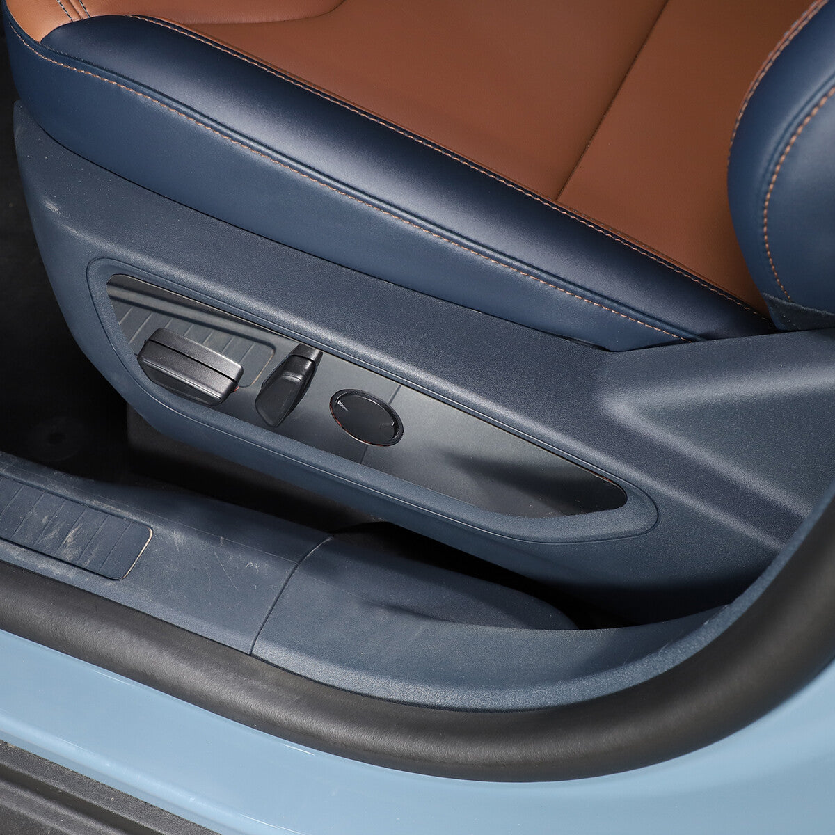 Matte Black Interior Door Opening Handle Cover Trim for Toyota Tacoma 2024-25