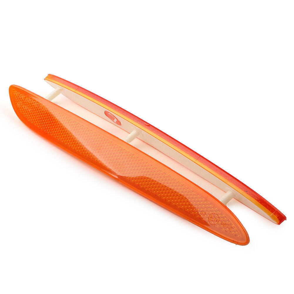 A pair of rear bumper trim side reflectors for Jaguar XJ 2010-2017, 2011, 2015, 2014, 2013