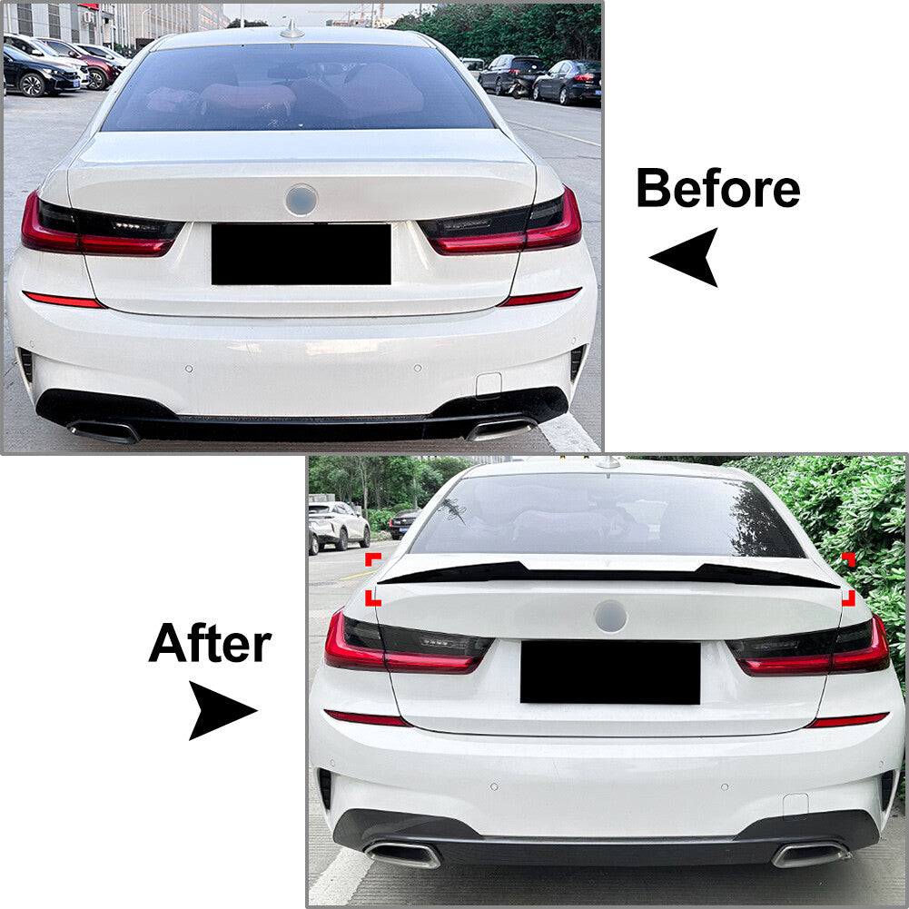 Rear Trunk Spoiler Wing Lip for BMW 3 Series G20 M3 G80 M4 Style